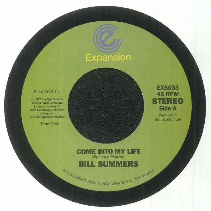 SUMMERS, Bill - Come Into My Life (reissue)