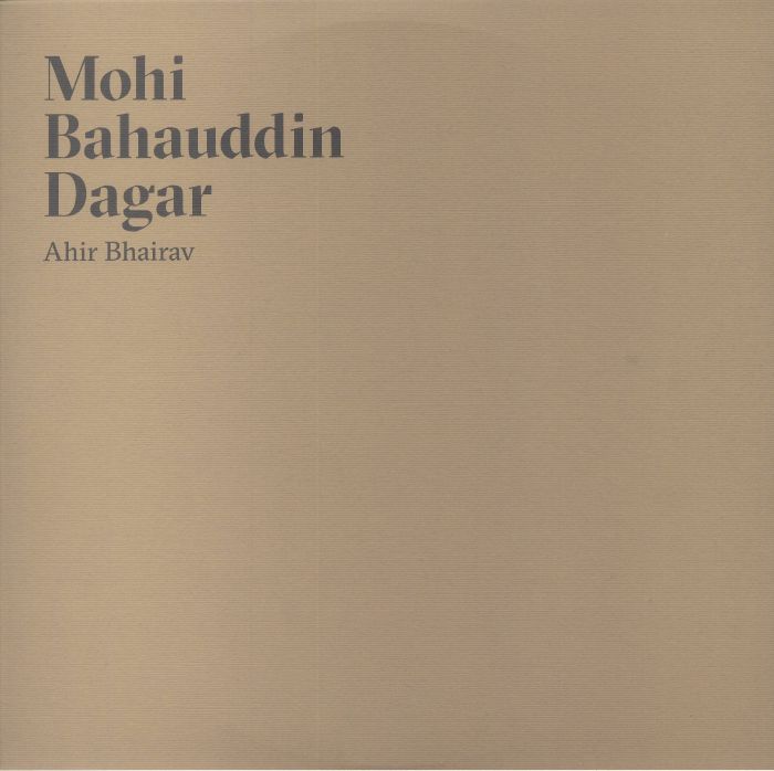 DAGAR, Mohi Bahauddin - Ahir Bhairav