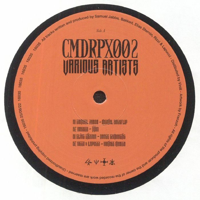 SAMUEL JABBA/BAKKED/ELIAS STERNIN/RIZZI & LAPUCCI - CMDRPX 002