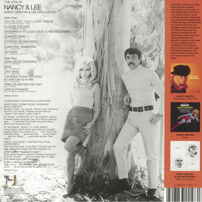 Nancy SINATRA/LEE HAZLEWOOD - Nancy & Lee (reissue)