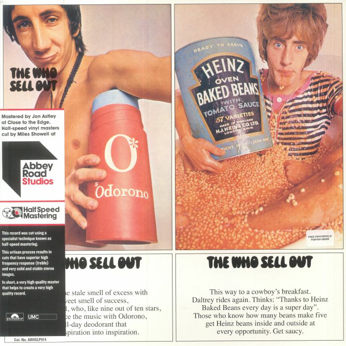 The Who – The Who Sell Out (half speed remastered) vinyl cover