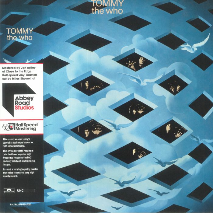 The Who – Tommy (half speed remastered) vinyl cover