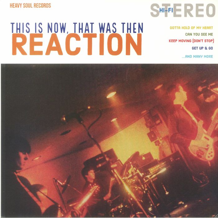 Reaction – This Is Now That Was Then vinyl cover