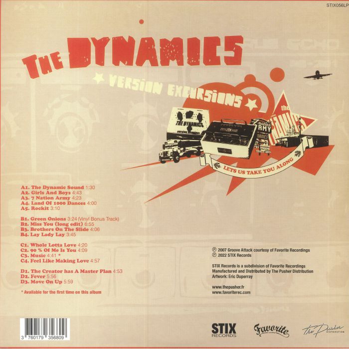 希少！THE DYNAMICS / VERSION EXCURSIONS Version Excursions | The Dynamics | Favorite Recordings
