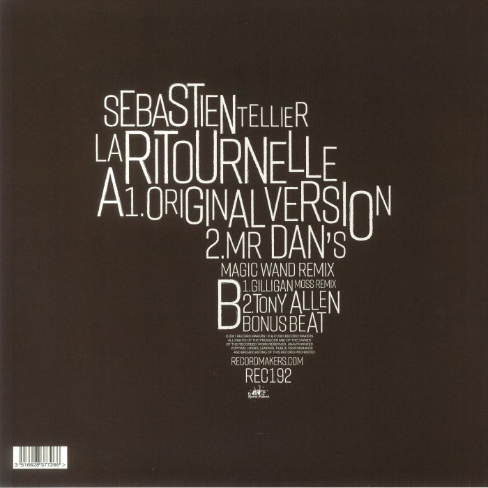 TELLIER, Sebastien - La Ritournelle (remastered)