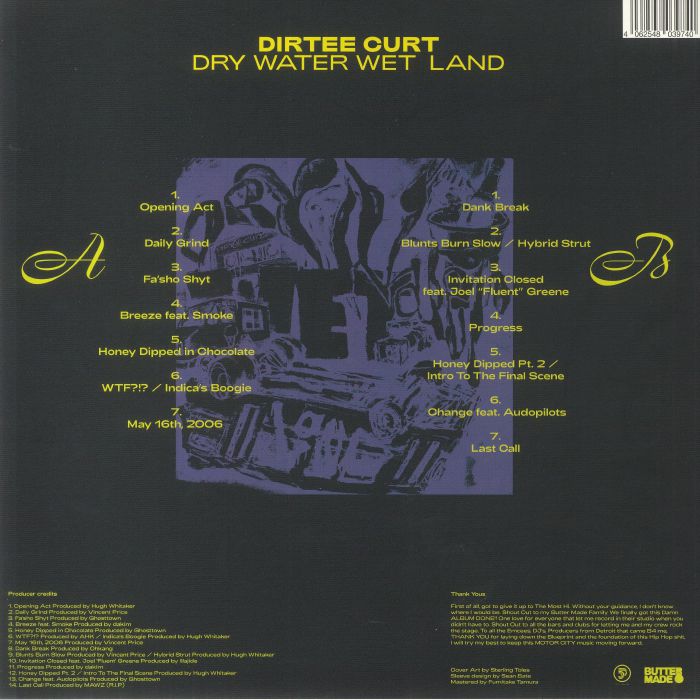 DIRTEE CURT - Dry Water Wet Land