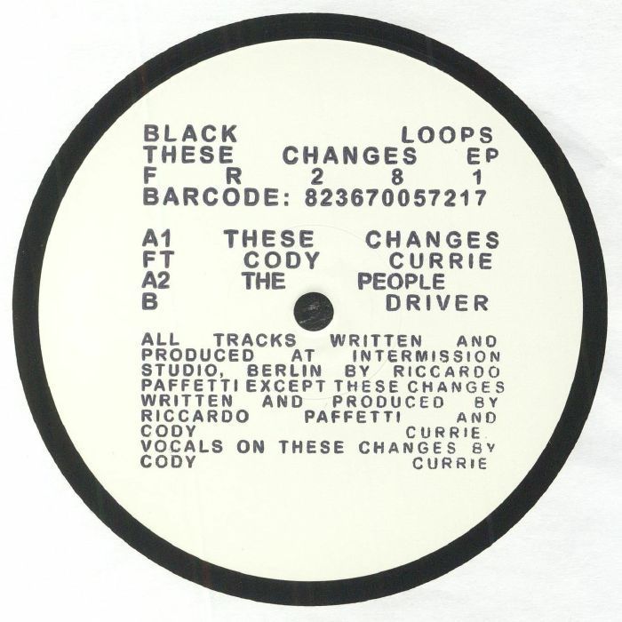 BLACK LOOPS - These Changes EP