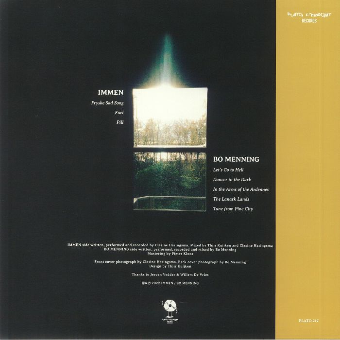 IMMEN/BO MENNING - Split