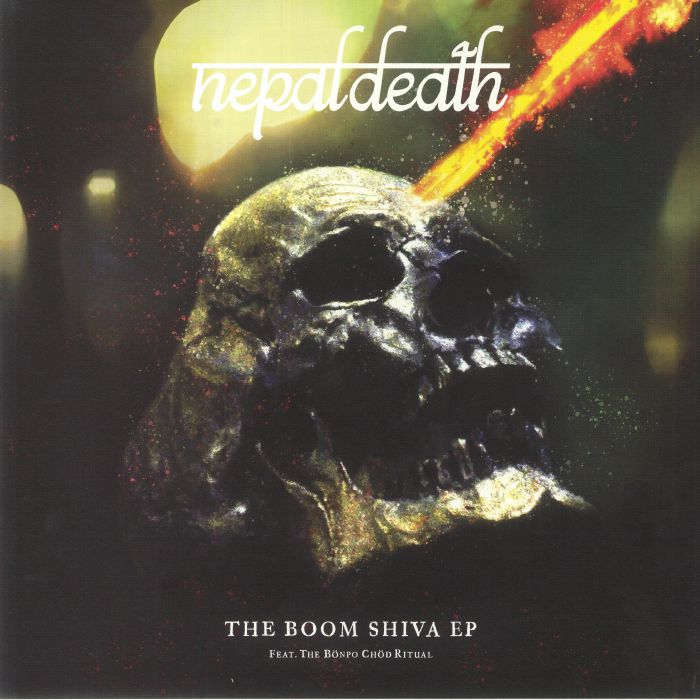Nepal Death – The Boom Shiva EP vinyl cover
