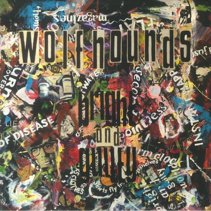 Wolfhounds – Bright & Guilty vinyl cover