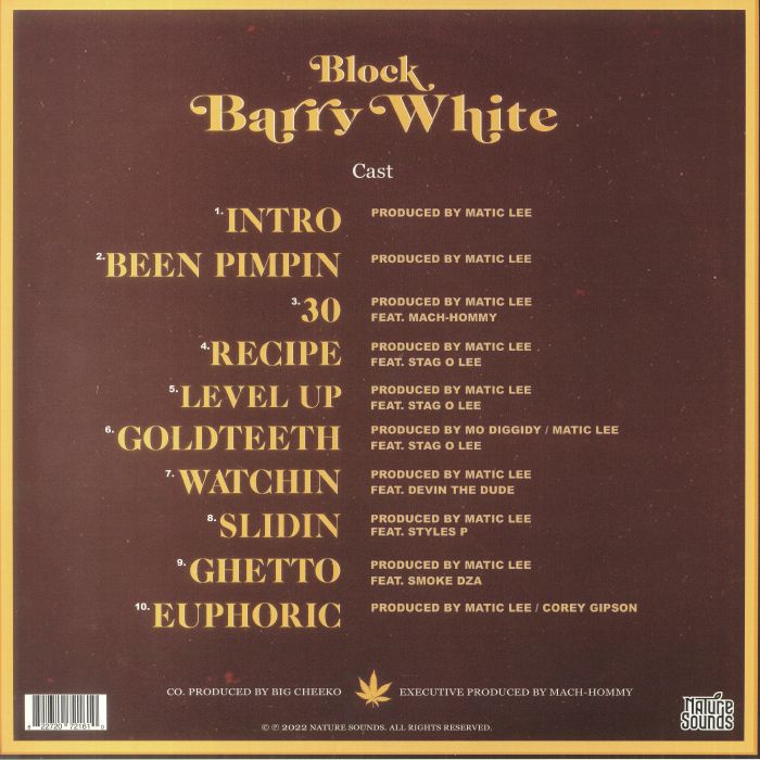 BIG CHEEKO - Block Barry White