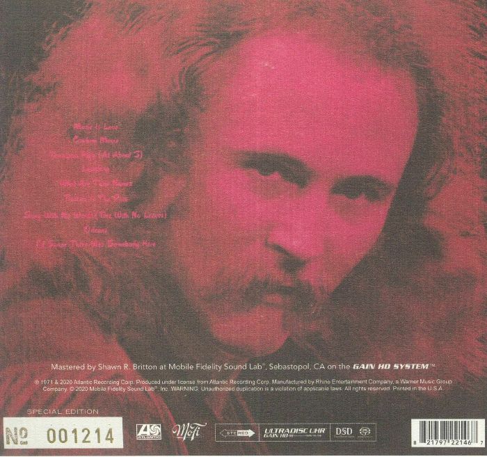 CROSBY, David - If I Could Only Remember My Name (Special Edition)
