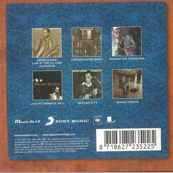 GORDON, Dexter - The Complete Columbia Albums Collection