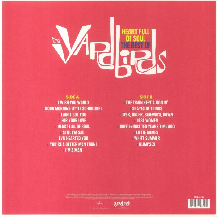 YARDBIRDS, The - Heart Full Of Soul: The Best Of