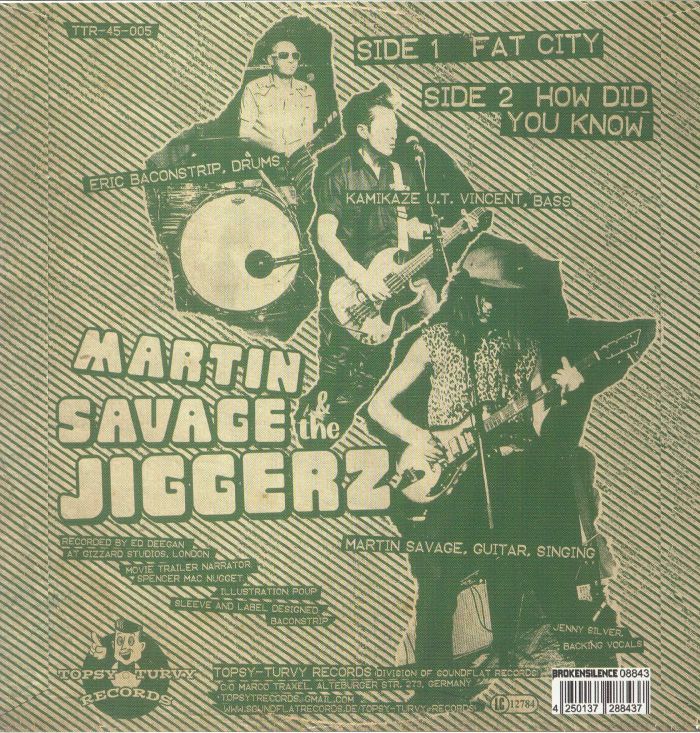 SAVAGE, Martin & THE JIGGERZ - Fat City