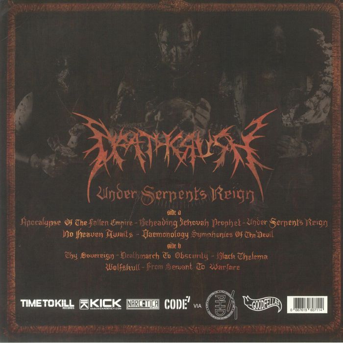 DEATHCRUSH - Under Serpents Reign
