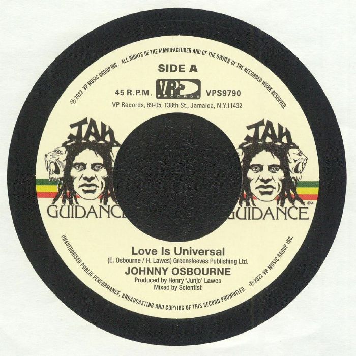 OSBOURNE, Johnny/ROOTS RADICS - Love Is Universal