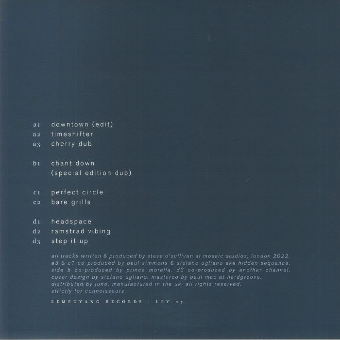 BLUETRAIN aka STEVE O'SULLIVAN - Steady Pulse