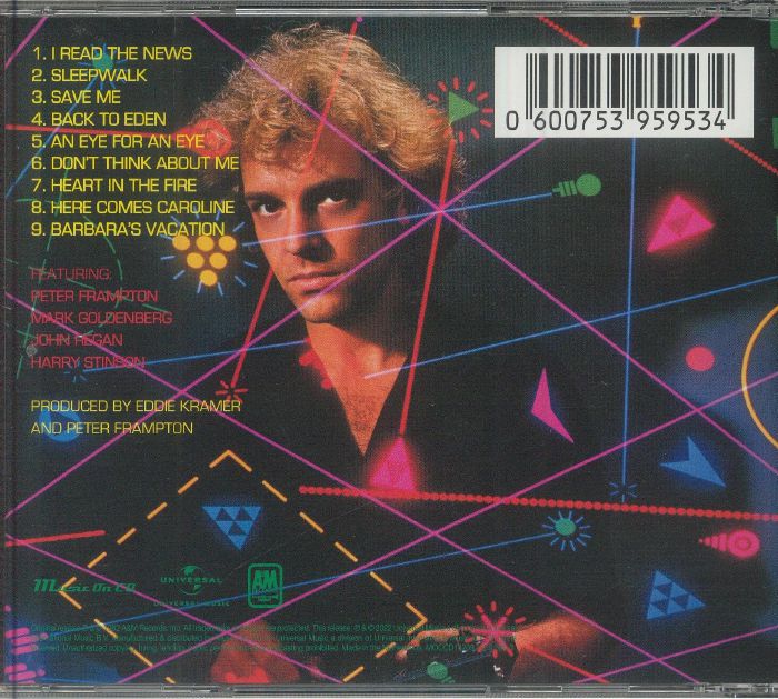 FRAMPTON, Peter - The Art Of Control (reissue)