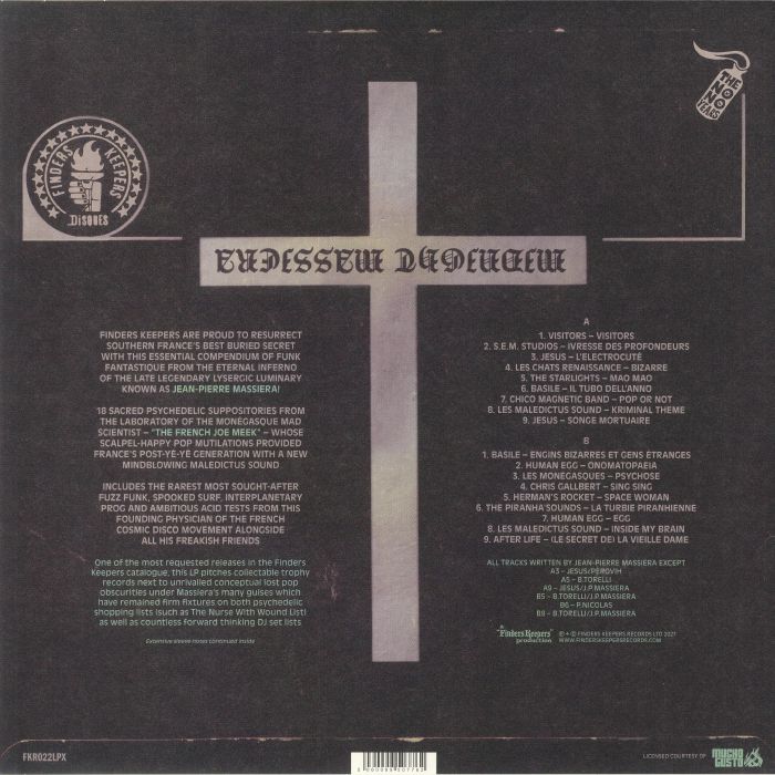 Jean Pierre MASSIERA&frasl;VARIOUS - Midnight Massiera: The B Music Of