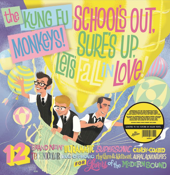 KUNG FU MONKEYS, The - School's Out Surf's Up Let's Fall In Love!