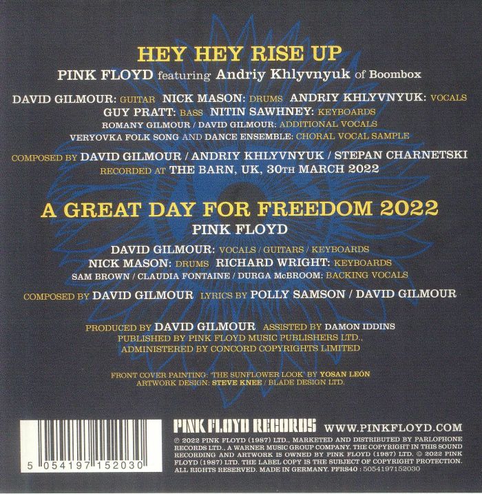 PINK FLOYD - Hey Hey Rise Up