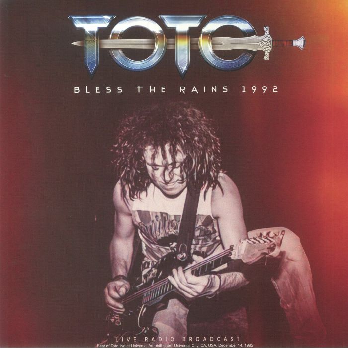 Toto – Bless The Rains 1992: Live Radio Broadcast vinyl cover
