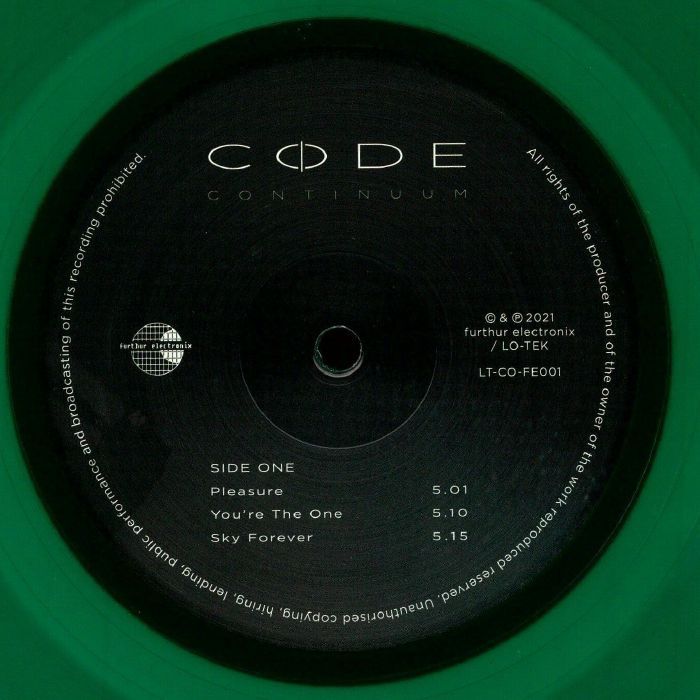 CODE - Continuum (reissue)