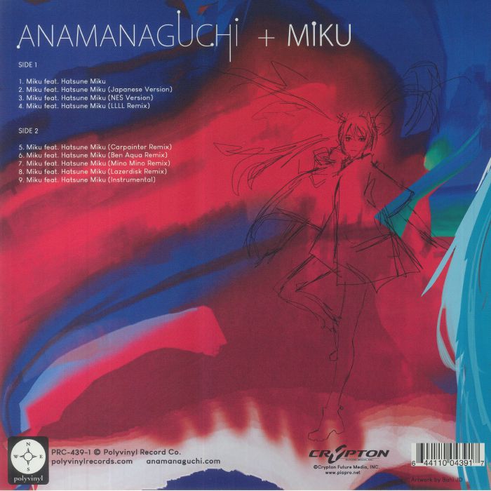 ANAMANAGUCHI/HATSUNE MIKU - Miku