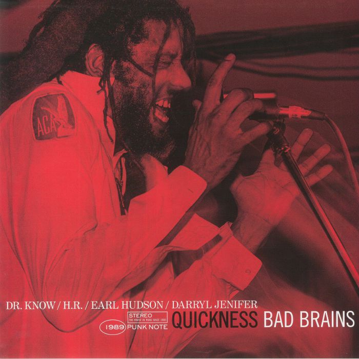 Bad Brains – Quickness (Punk Note Edition) vinyl cover