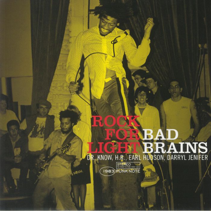 Bad Brains – Rock For Light (Punk Note Edition) vinyl cover
