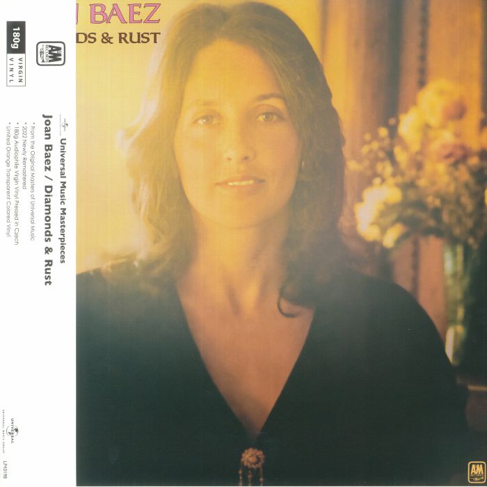 Joan Baez – Diamonds & Rust vinyl cover