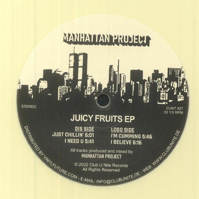 MANHATTAN PROJECT - Juicy Fruits EP