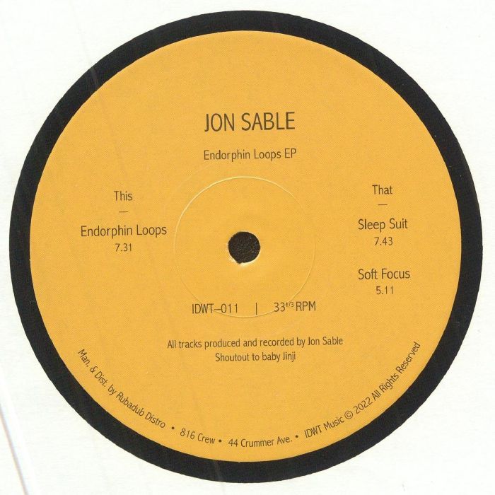 SABLE, Jon - Endorphin Loops EP