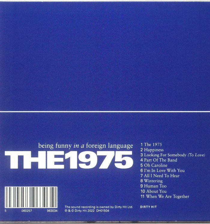 1975, The - Being Funny In A Foreign Language