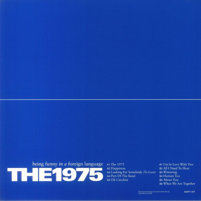 1975, The - Being Funny In A Foreign Language