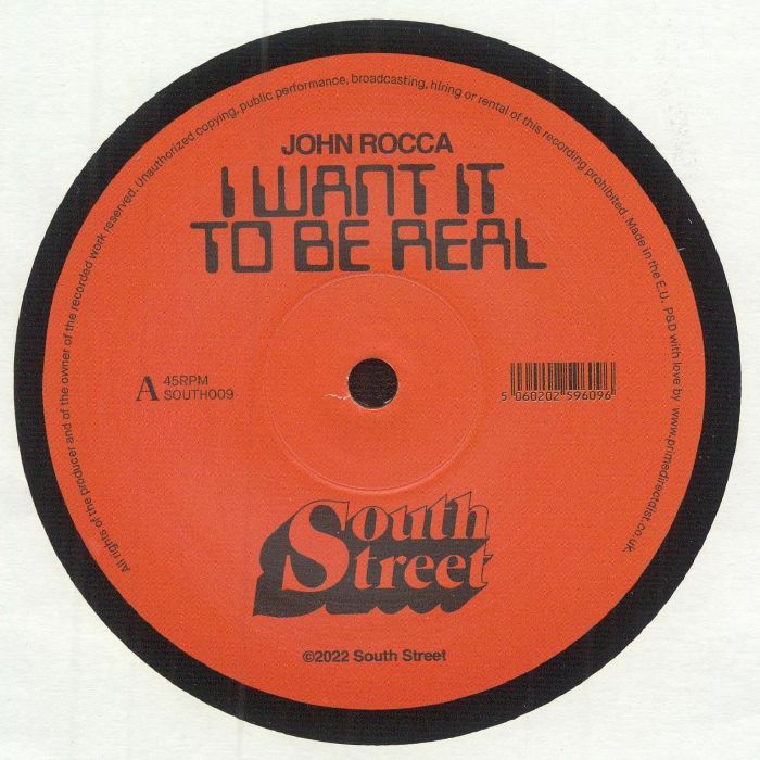 ROCCA, John - I Want It To Be Real