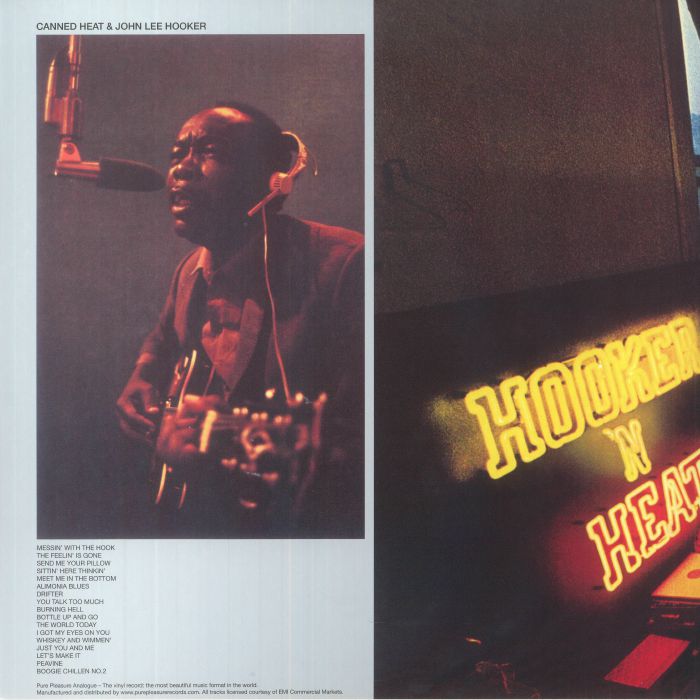 CANNED HEAT/JOHN LEE HOOKER - Hooker 'N Heat