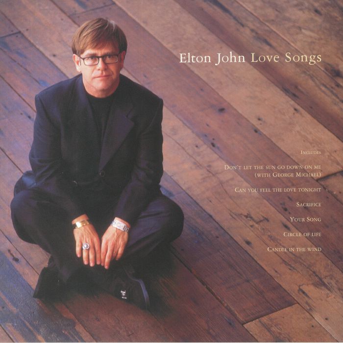 Elton John – Love Songs vinyl cover