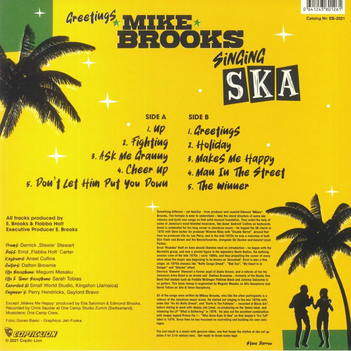 Mike BROOKS - Singing Ska