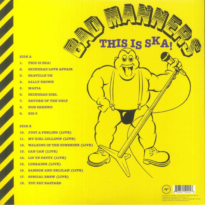BAD MANNERS - This Is Ska! (reissue)