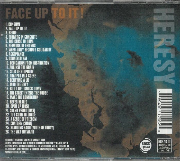HERESY - Face Up To It! (30th Anniversary Expanded Edition)