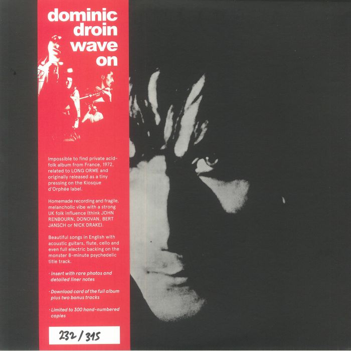 Dominique Droin – Wave On vinyl cover