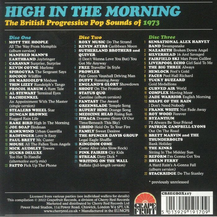 In the Morning(通常盤)