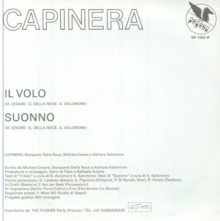 CAPINERA - Il Volo