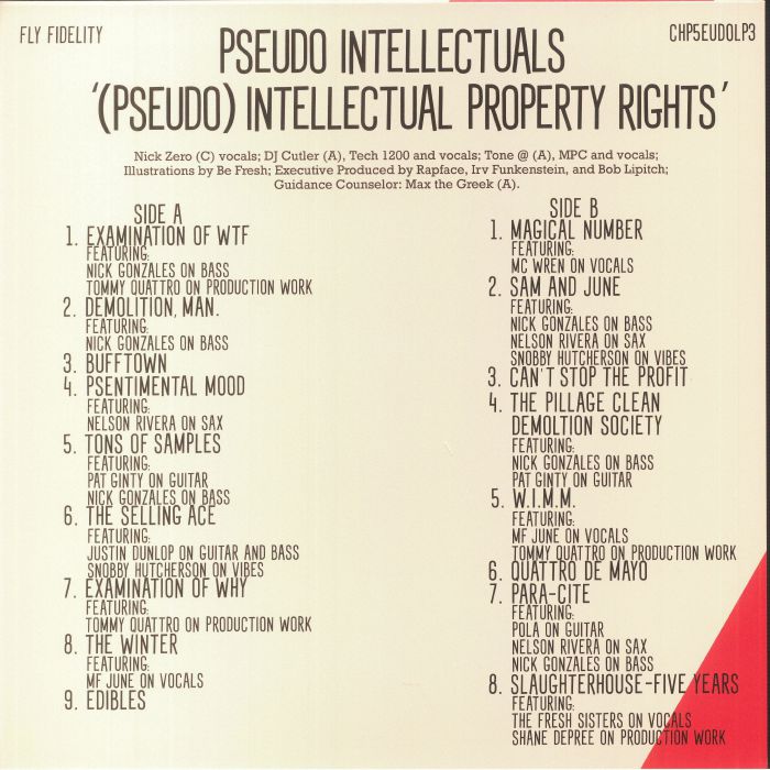 PSEUDO INTELLECTUALS - (Pseudo) Intellectual Property Rights