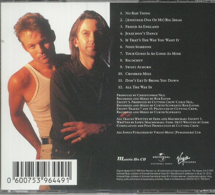 CUTTING CREW - Compus Mentus