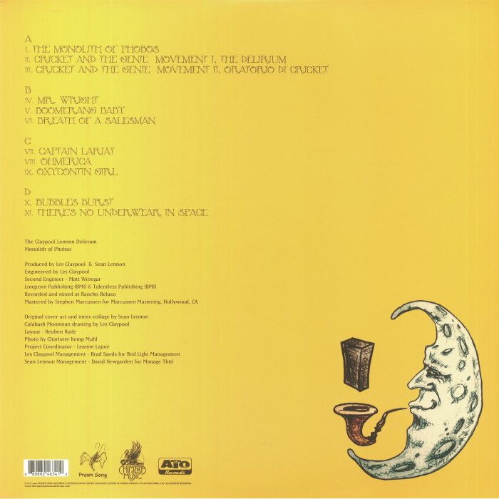CLAYPOOL LENNON DELIRIUM, The - Monolith Of Phobos (reissue)