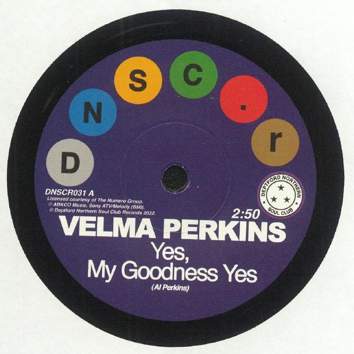 PERKINS, Velma/JOHNSON HAWKINS TATUM & DURR - Yes My Goodness Yes