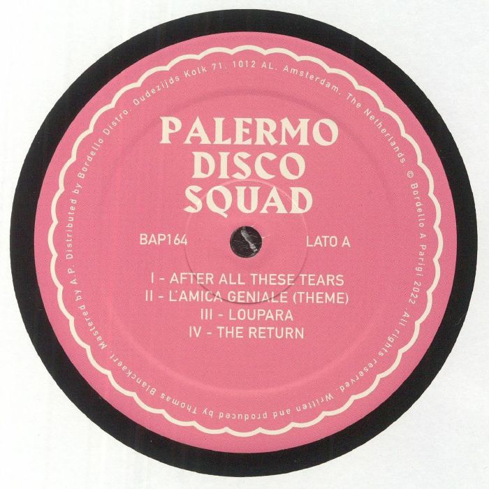PALERMO DISCO SQUAD - After All These Tears EP